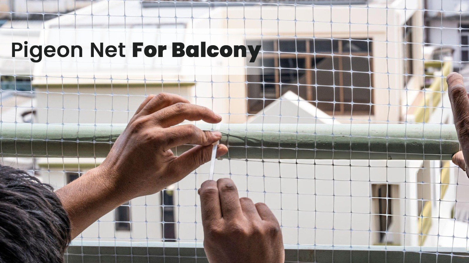 balcony net installation in Bangalore